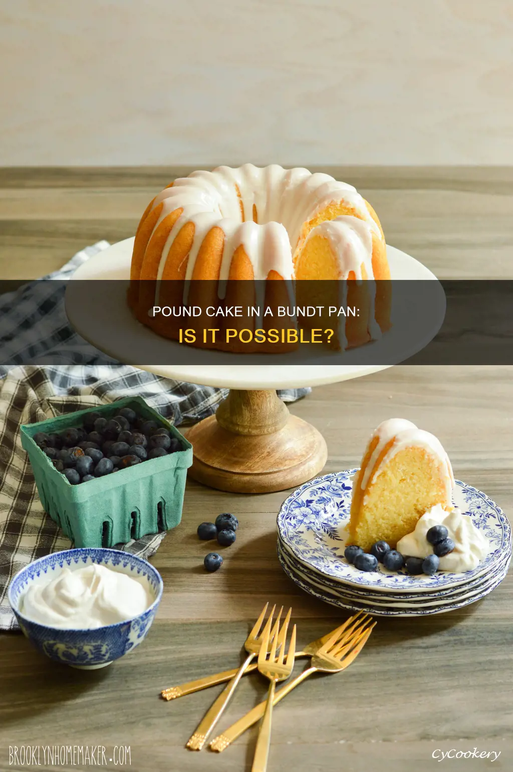 can pound cake be made in a bundt pan