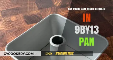 Baking Pound Cake: 9x13 Pan, Good Idea?