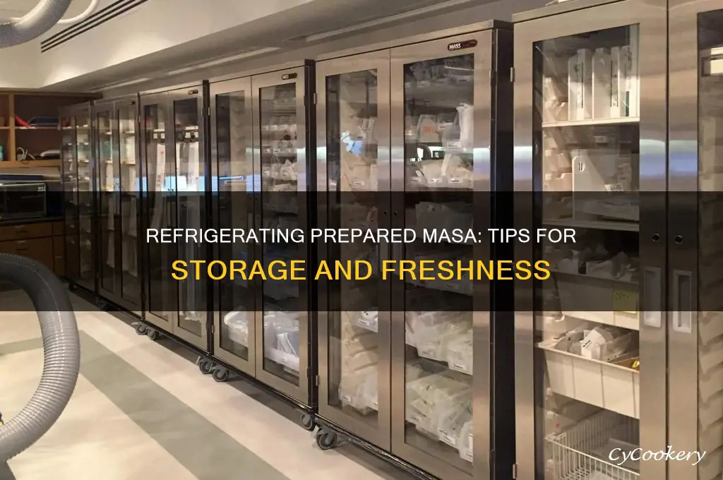 can prepared masa be refrigerated