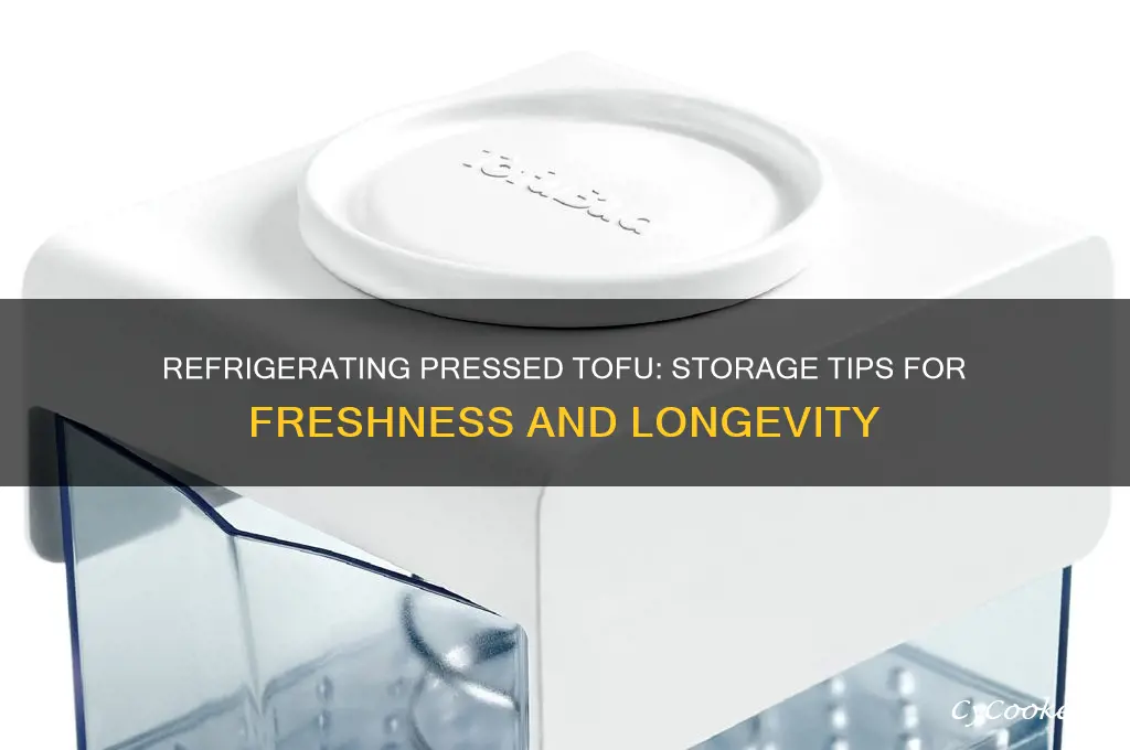 can pressed tofu be refrigerated