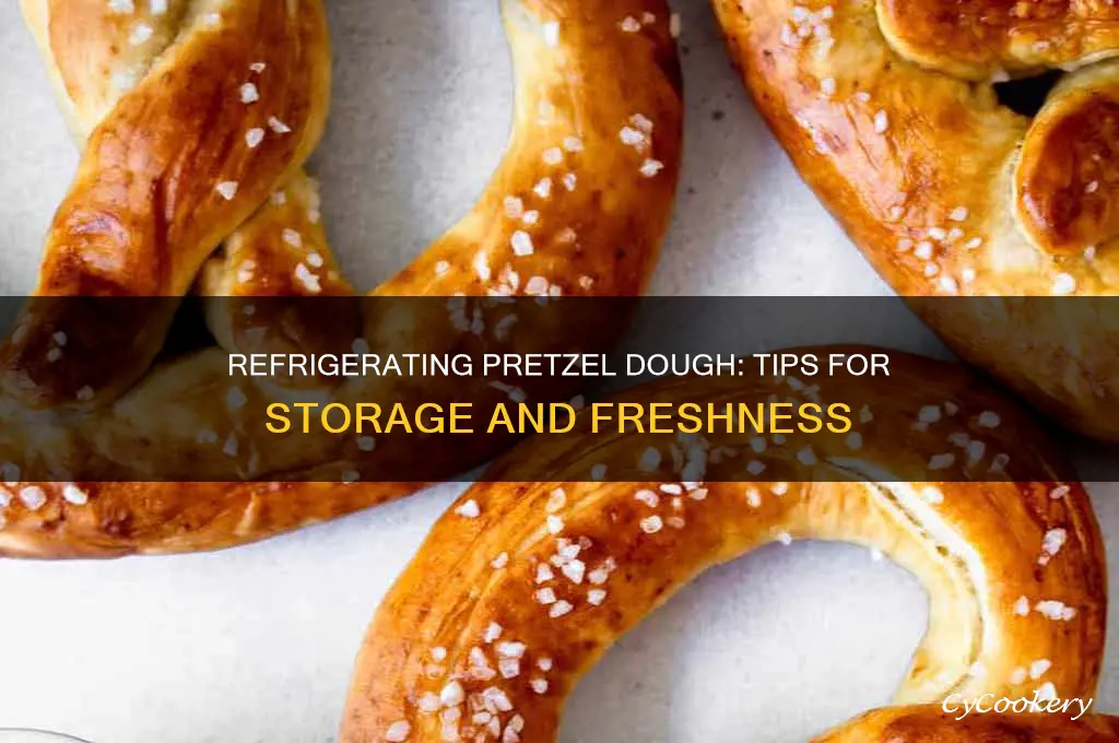 can pretzel dough be refrigerated