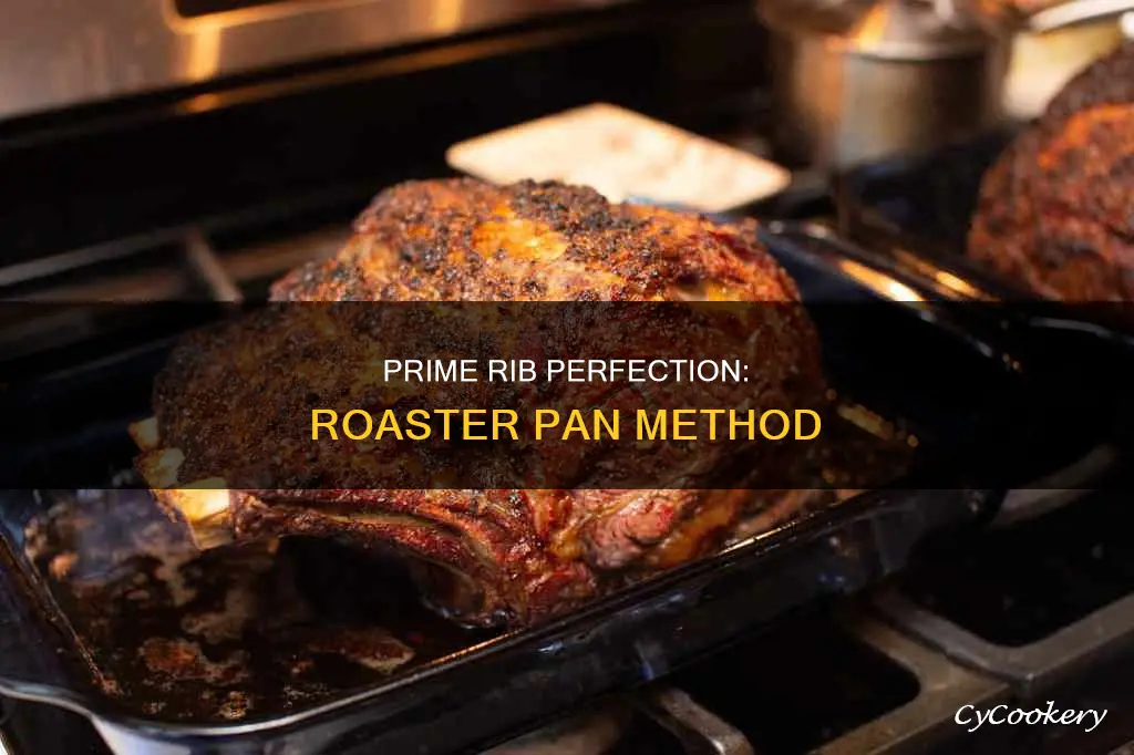can prime rib be cooked in a roaster pan
