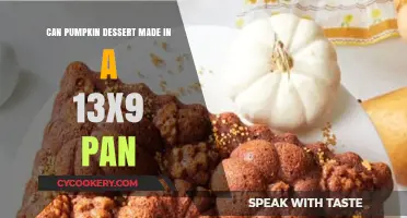 Delicious Pumpkin Dessert: A 13x9 Pan Wonder