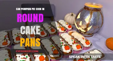 Pumpkin Pie in Cake Pans: Does it Work?