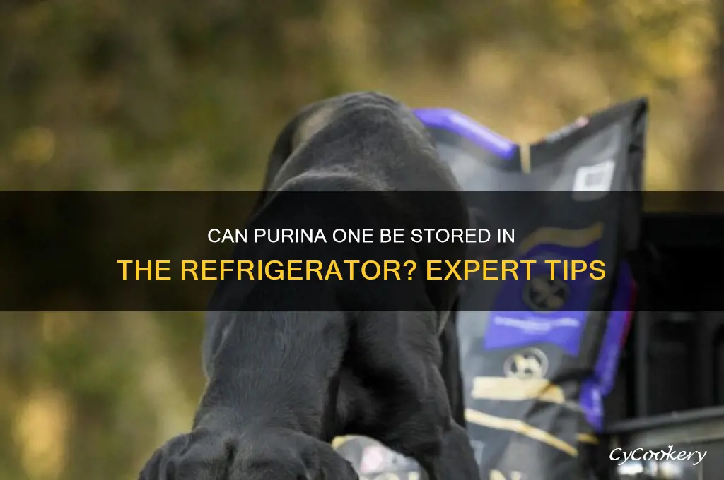 can purina one be stored in refrigerator