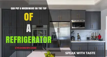 Can You Safely Place a Microwave on Top of a Refrigerator?
