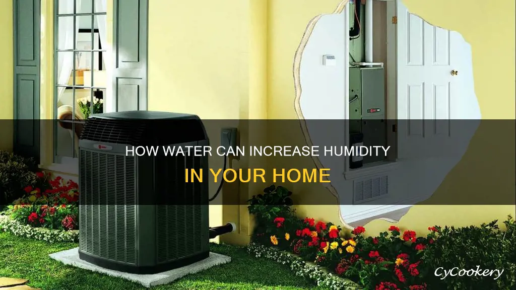 can putting a pan of water out help humidity