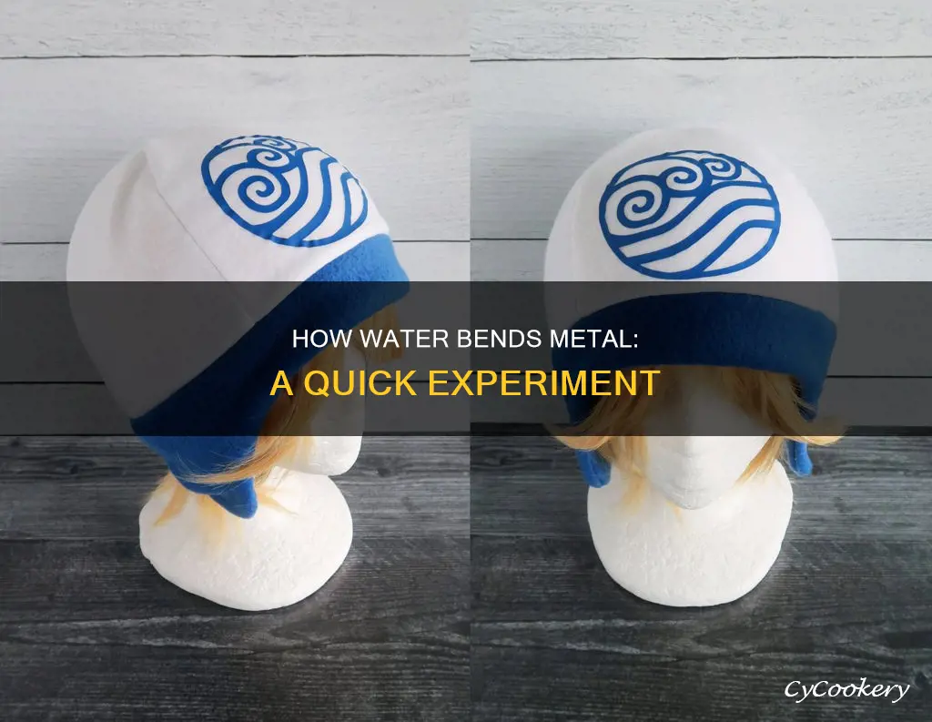 can putting water on hat pan bend itself