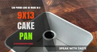 How to Bake a Pound Cake in a 9x13 Pan