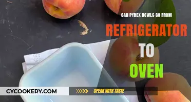 Pyrex Bowls: Safe Transition from Fridge to Oven?