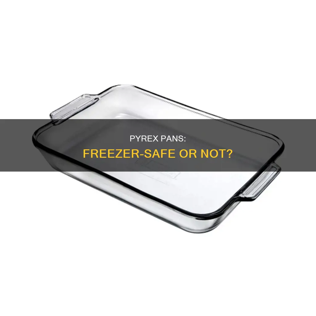 can pyrex pan go in the freezer