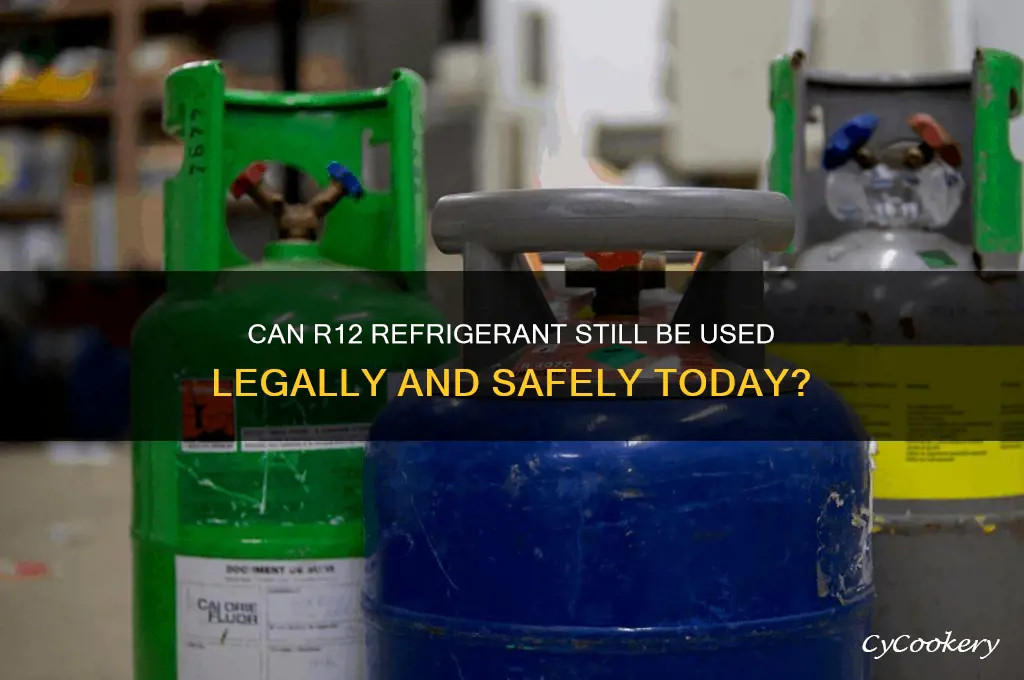 can r12 refrigerant