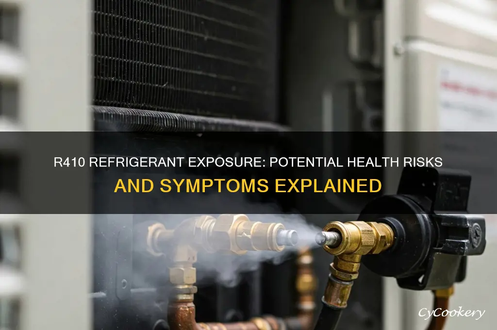 can r410 refrigerant make you ill