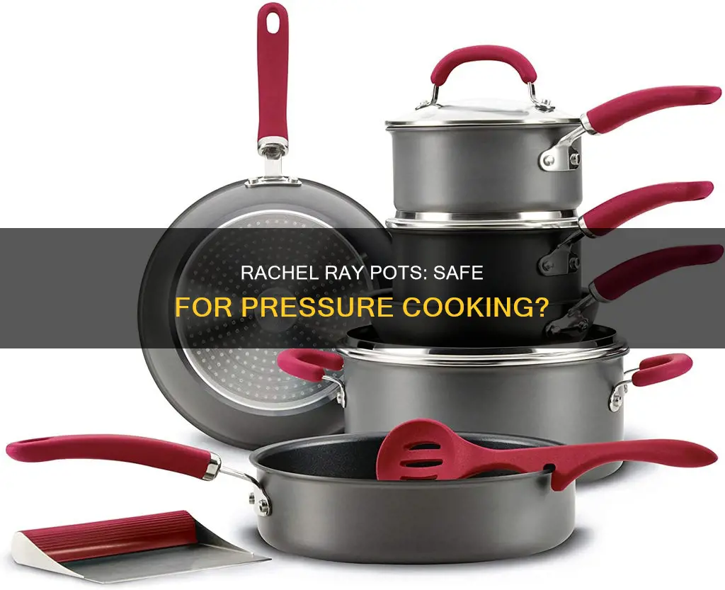 can rachel ray pots go in pressure cooker