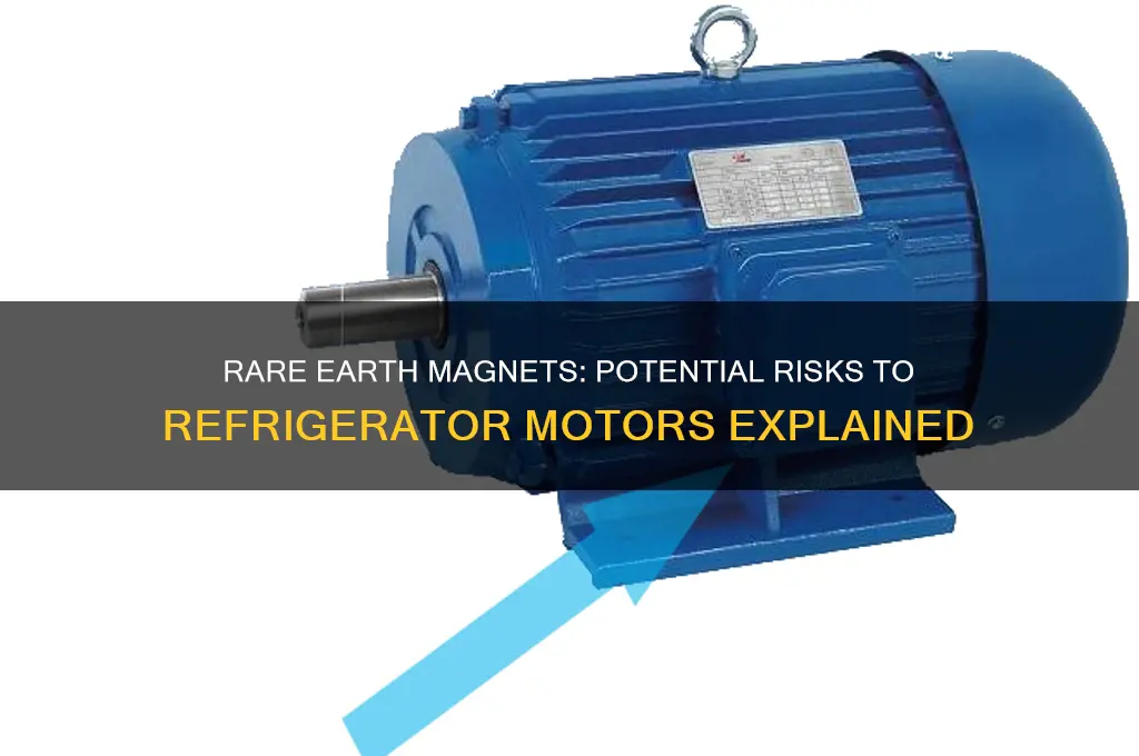 can rare earth magnets harm refrigerator motor