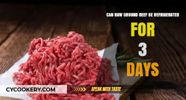Refrigerating Raw Ground Beef: Safe for 3 Days or Not?