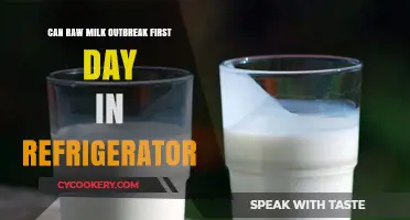 Raw Milk Outbreak: Risks and Refrigeration on the First Day