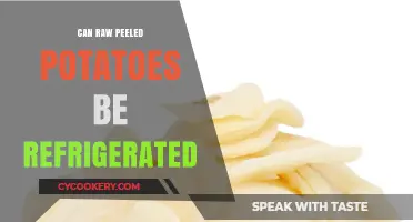 Refrigerating Raw Peeled Potatoes: Best Practices for Freshness and Safety