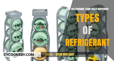 Can Recovering Tanks Safely Store Multiple Refrigerant Types?