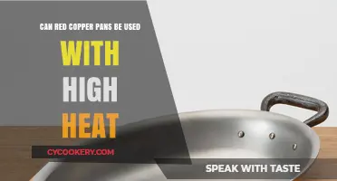 Using Red Copper Pans: High Heat, Safe or Not?