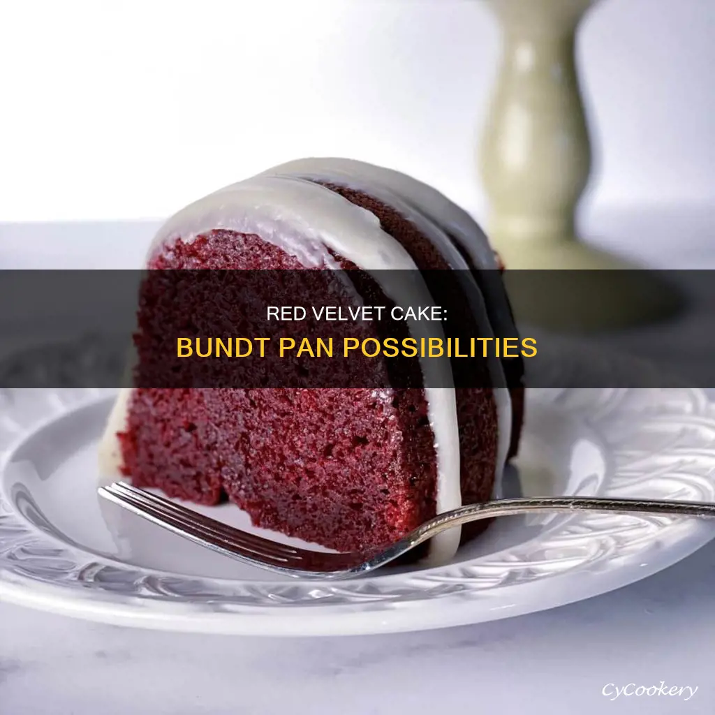 can red velvet cake be made in a bundt pan