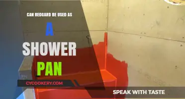 The Best Shower Pan Solution: RedGard