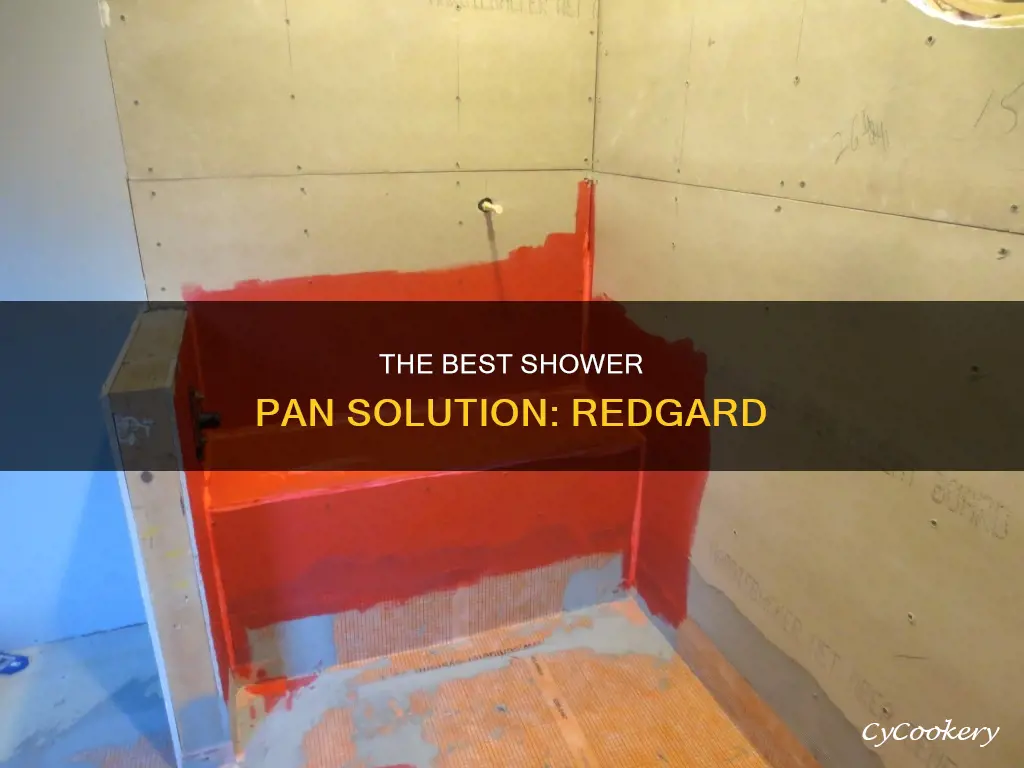 can redgard be used as a shower pan