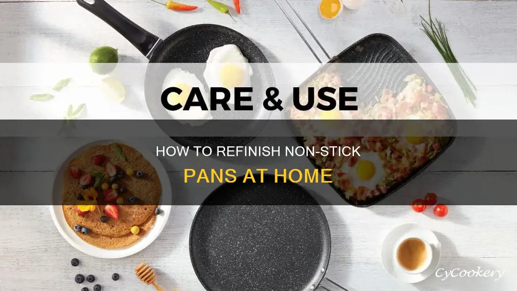 can refinish non stick pans