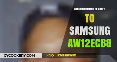 Can You Add Refrigerant to Samsung AW12ECB8? A Guide