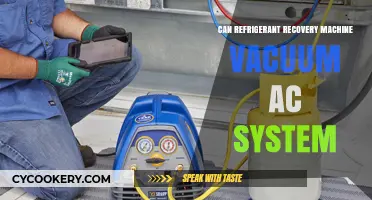Can Refrigerant Recovery Machines Vacuum AC Systems? A Comprehensive Guide