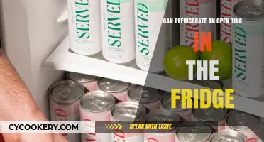 Refrigerating Open Tins: Safe Practices for Food Storage in the Fridge