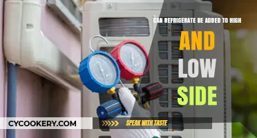 Can Refrigerant Be Added to Both High and Low Sides?