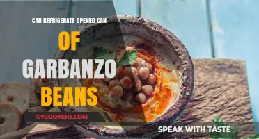 Refrigerating Opened Garbanzo Beans: Best Practices for Freshness and Safety