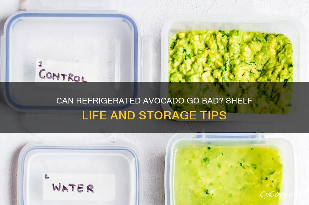 can refrigerated avocado go bad