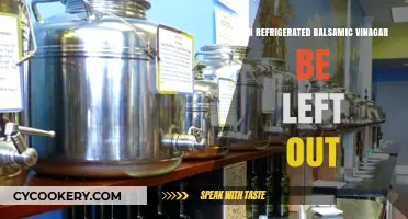 Can Refrigerated Balsamic Vinegar Be Left Out? Storage Tips