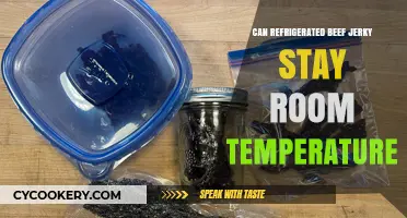 Can Refrigerated Beef Jerky Stay at Room Temperature? Facts Revealed