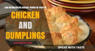 Refrigerated Biscuit Dough for Chicken and Dumplings: A Quick Comfort Food Hack