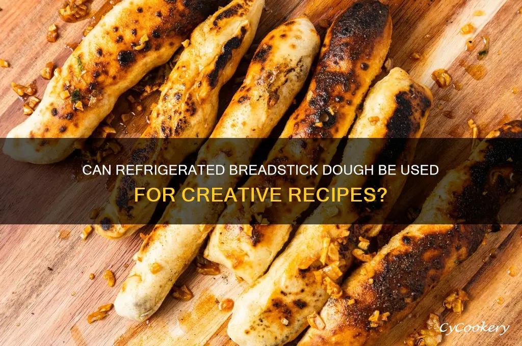 can refrigerated breadstick dough