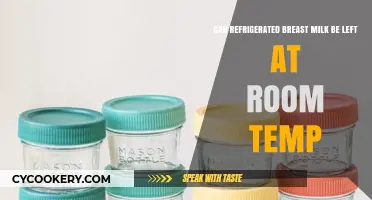 Can Refrigerated Breast Milk Safely Sit at Room Temperature?