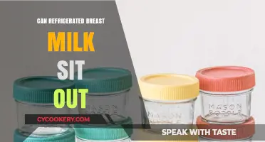 Can Refrigerated Breast Milk Sit Out? Safe Handling Tips