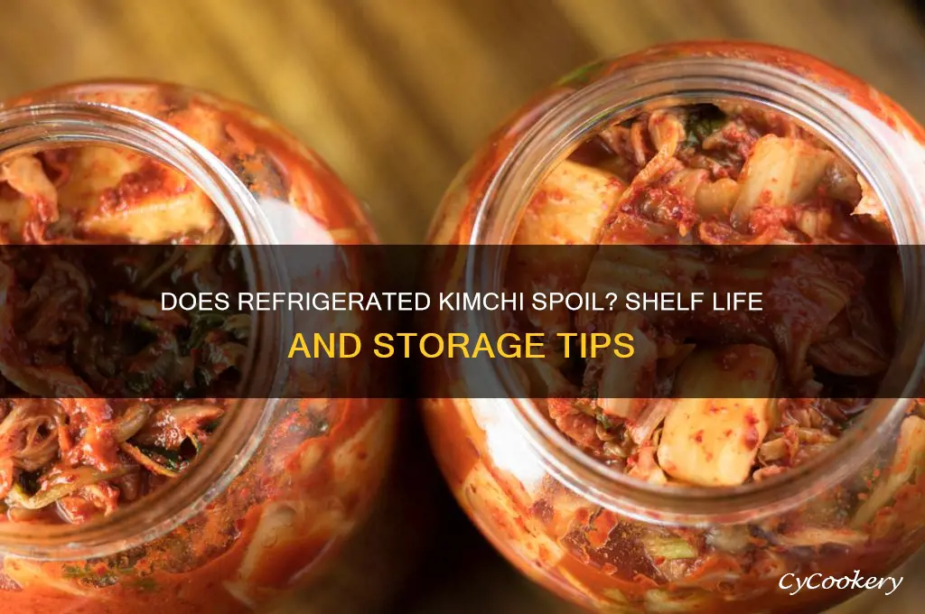 can refrigerated kimchi go bad