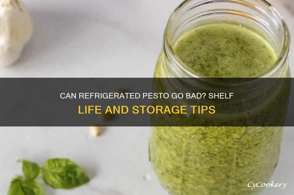 can refrigerated pesto go bad