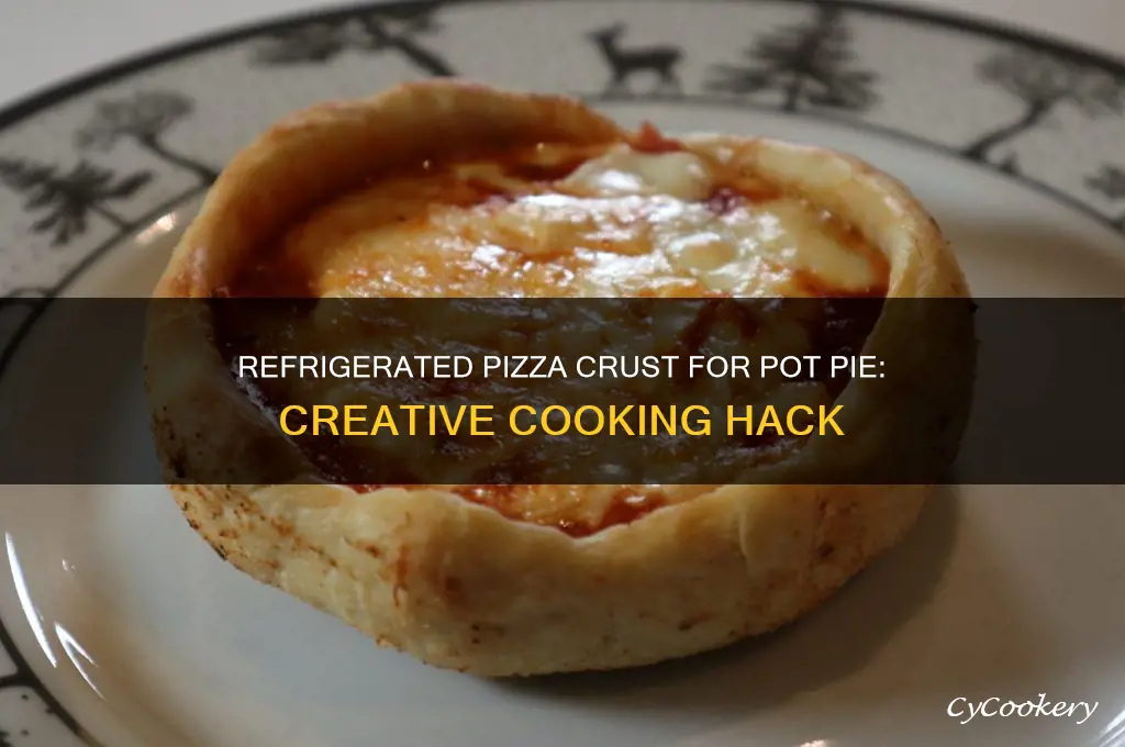 can refrigerated pizza crust be used for pot pie