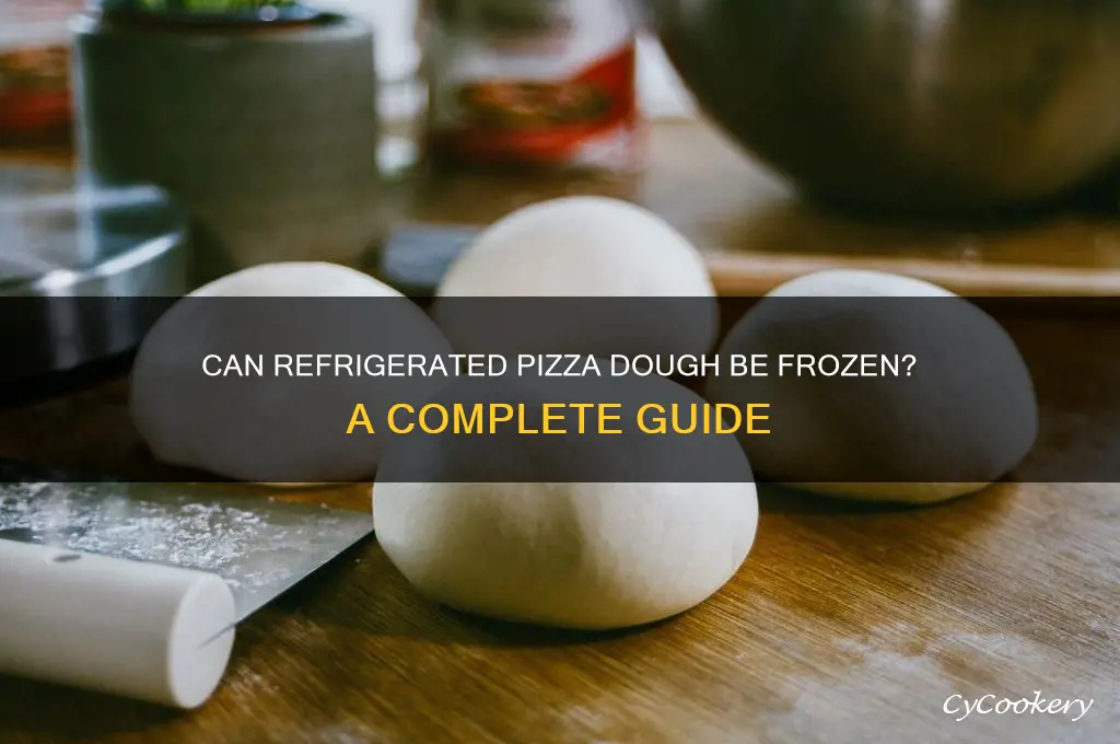 can refrigerated pizza dough be frozen