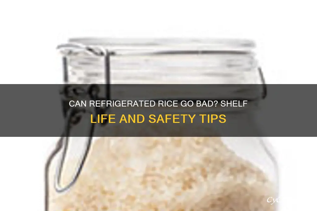 can refrigerated rice go bad