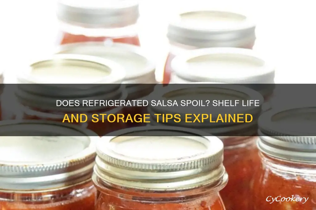 can refrigerated salsa go bad