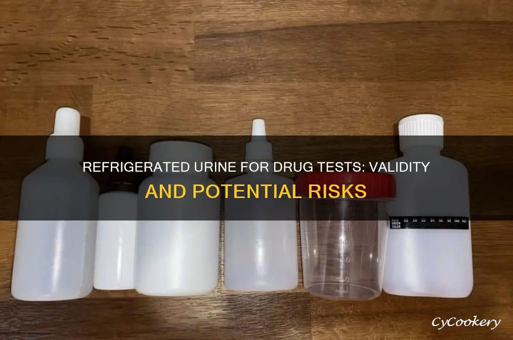 can refrigerated urine be used for a drug test
