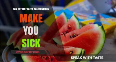 Refrigerated Watermelon: Can Chilling This Summer Treat Cause Illness?