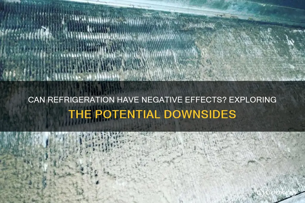 can refrigeration effect be negative