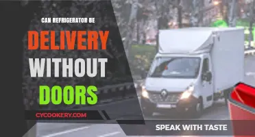 Can Refrigerators Be Delivered Without Doors? Exploring Logistics and Safety